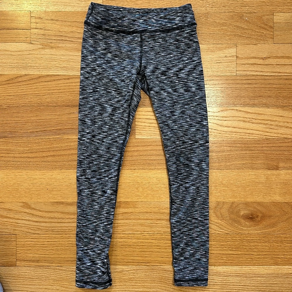 90 Degree By Reflex Fleece Lined Girls Leggings, 2 pair, size S (7-8) - Picture 4 of 6